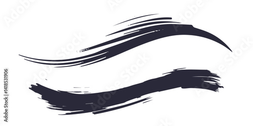 3mirraAnalog touch material. The texture of the brush is beautiful. Wave pattern.
