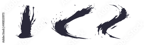 3mirraAnalog touch material. The texture of the brush is beautiful. Wave pattern.
