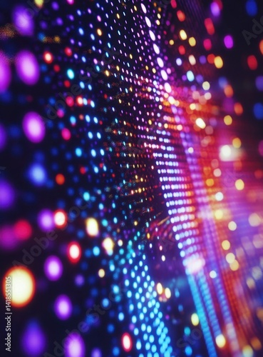 Wallpaper Mural Colorful Abstract Light Patterns Create Stunning Visual Effects Torontodigital.ca