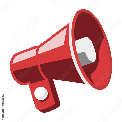 megaphone isolated on white background