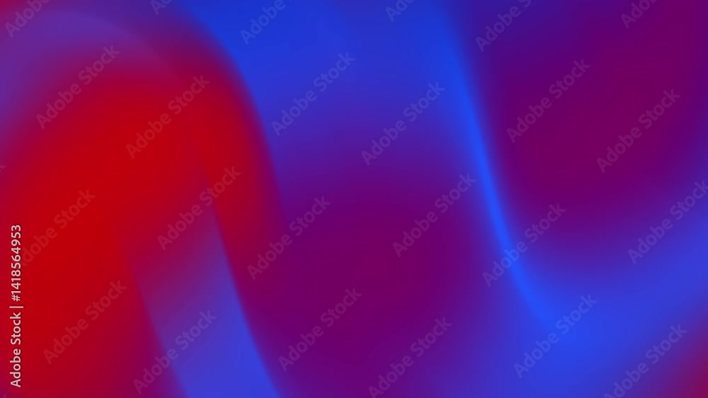 Red and blue abstract background with smooth flowing gradient curves and soft light blend perfect for New Year party poster design or global branding visuals with dynamic modern feel Red and blue abstract background with smooth flowing gradient curves and soft light blend perfect for New Year party poster design or global branding visuals with dynamic modern feel