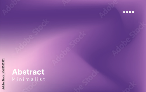 Purple light wave background with beautiful gradient. Abstract art with elegant luxury color with satin fabric texture.