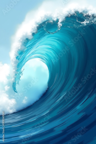 wave of water