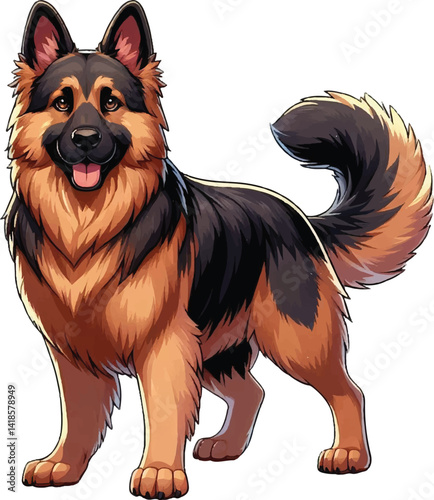 german shepherd dog