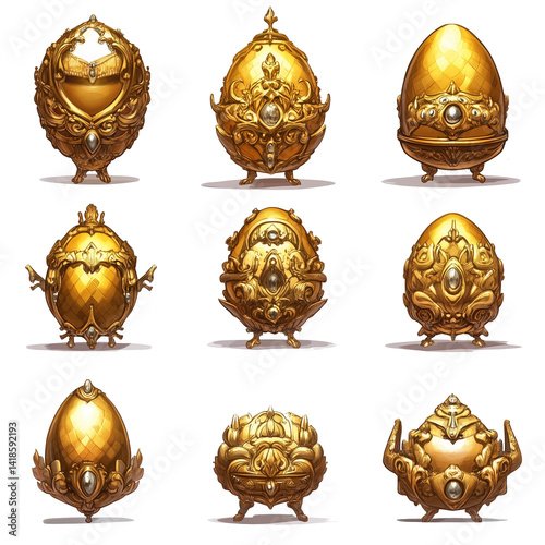 Egg material set(game item PNG)
