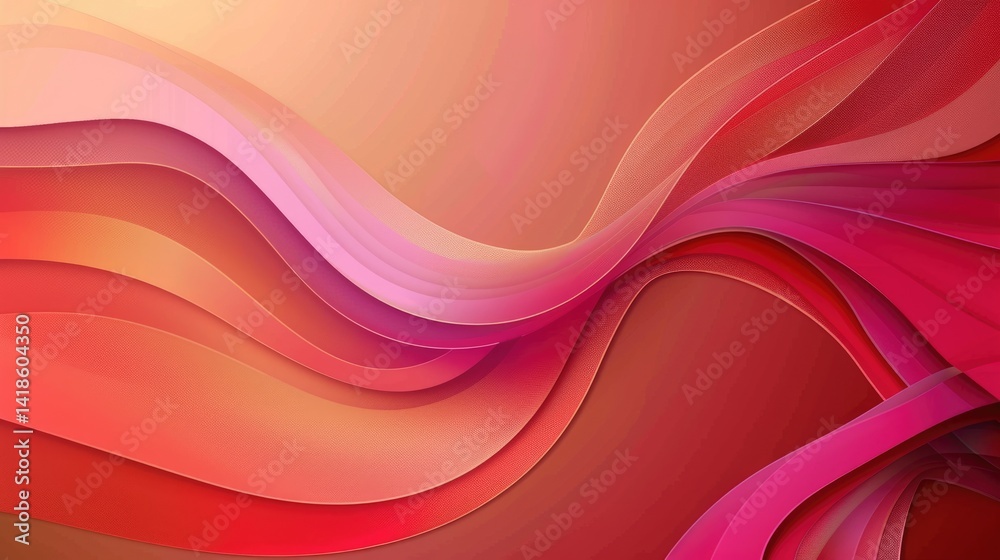 Soft pastel-colored abstract waves on light background. Minimalist digital art of abstract image of digital wave with flowing and waving motion shot. Background image of digital wave floating. AIG51. Soft pastel-colored abstract waves on light background. Minimalist digital art of abstract image of digital wave with flowing and waving motion shot. Background image of digital wave floating. AIG51.