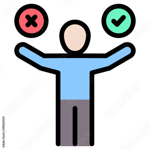 Decisiveness Icon