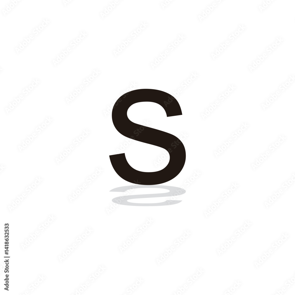 Letter S 3d geometric symbol simple logo vector Letter S 3d geometric symbol simple logo vector