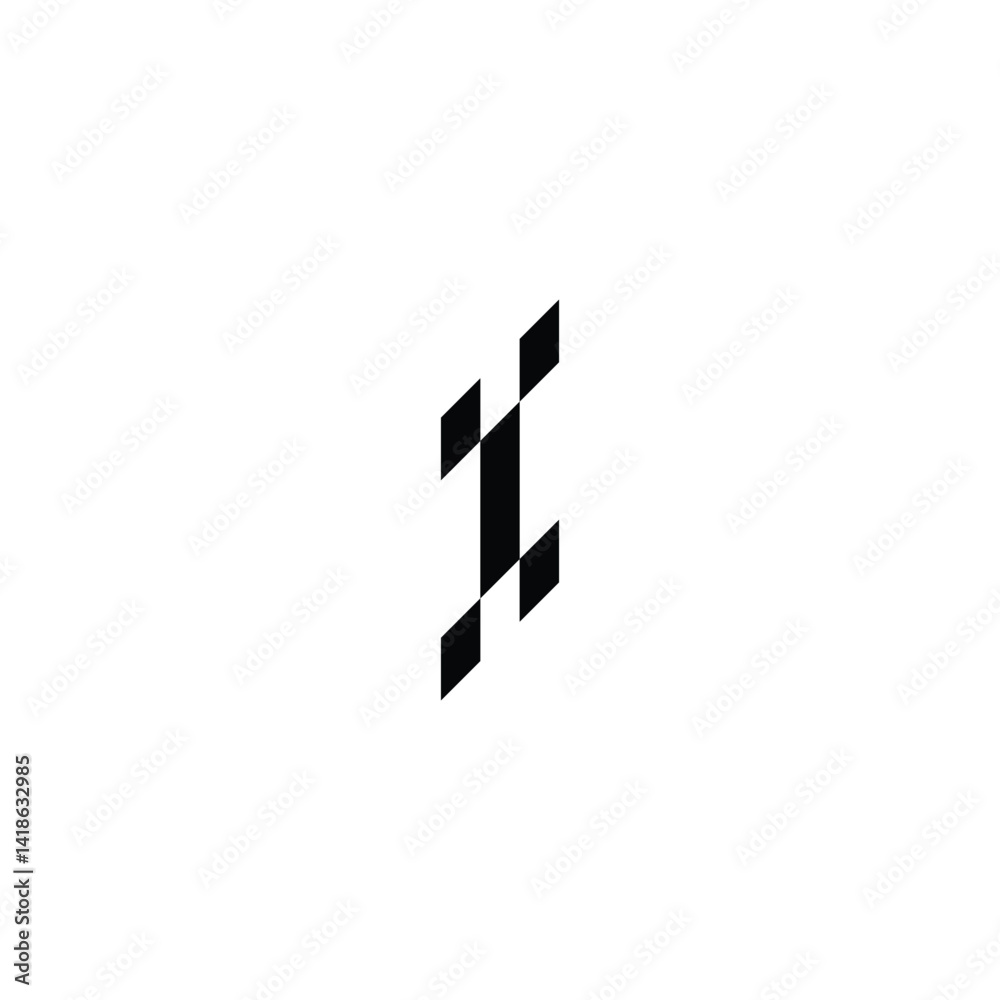 Letter X layers geometric symbol simple logo vector Letter X layers geometric symbol simple logo vector