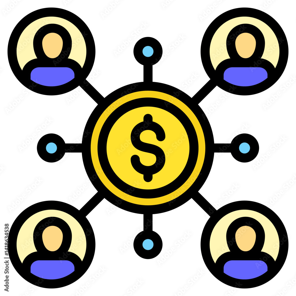 Affiliate Marketing Icon Affiliate Marketing Icon