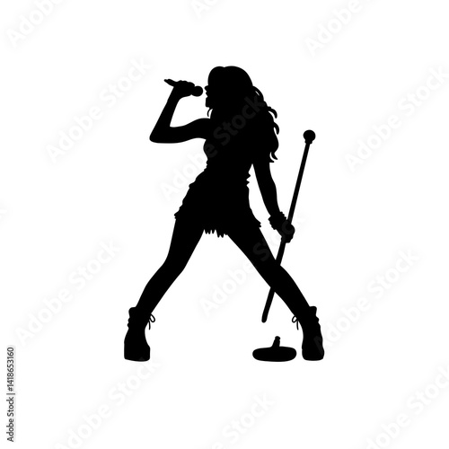 Singer silhouette 