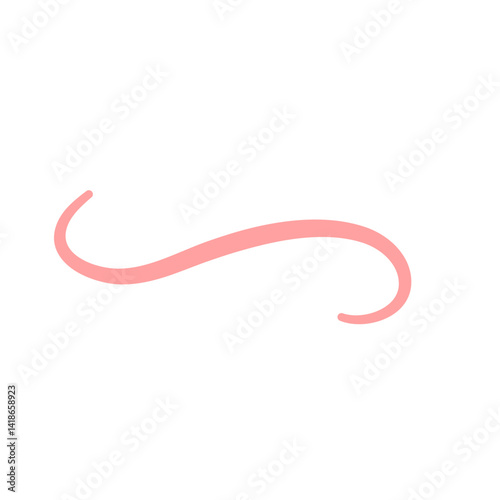 Pinworm parasite icon
