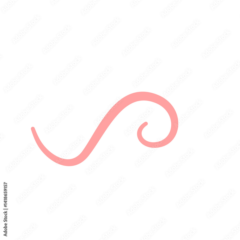 Pinworm parasite icon Pinworm parasite icon