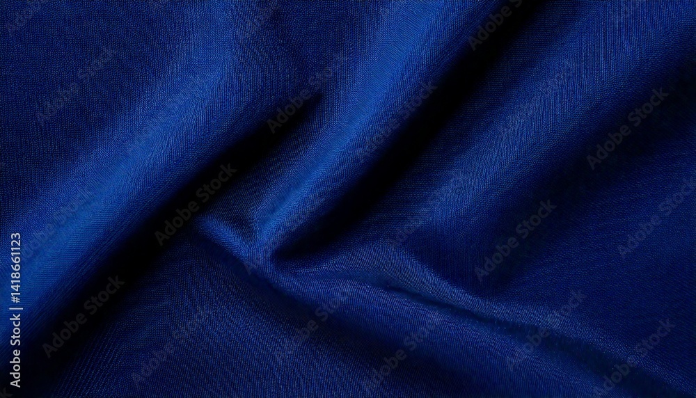Navy fabric background with a slightly wavy texture Navy fabric background with a slightly wavy texture