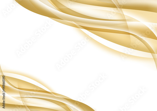 BACKGROUND WAVE ABSTRACT  MODERN GOLD