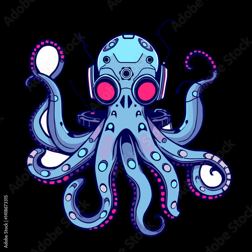 Cybernetic Octopus DJ