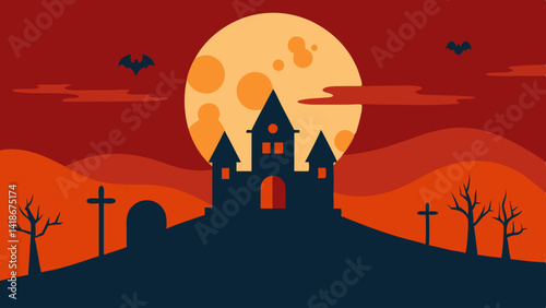 Halloween Murder Mystery Party Background