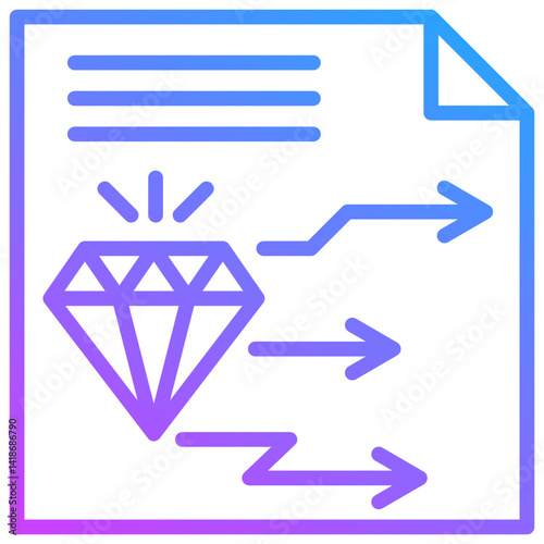 Value Stream Mapping Icon