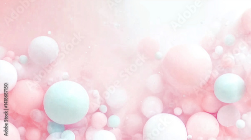 Soft, pastel-colored background