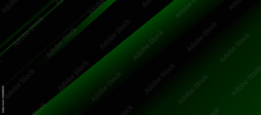 Fototapeta premium Background black and green dark are light with the gradient is the Surface with templates metal texture soft lines tech gradient abstract diagonal background silver black sleek with gray.