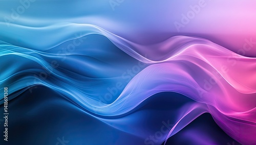 Wallpaper Mural Abstract colorful wavy background. (1) Torontodigital.ca
