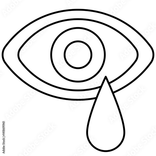 Tear icon