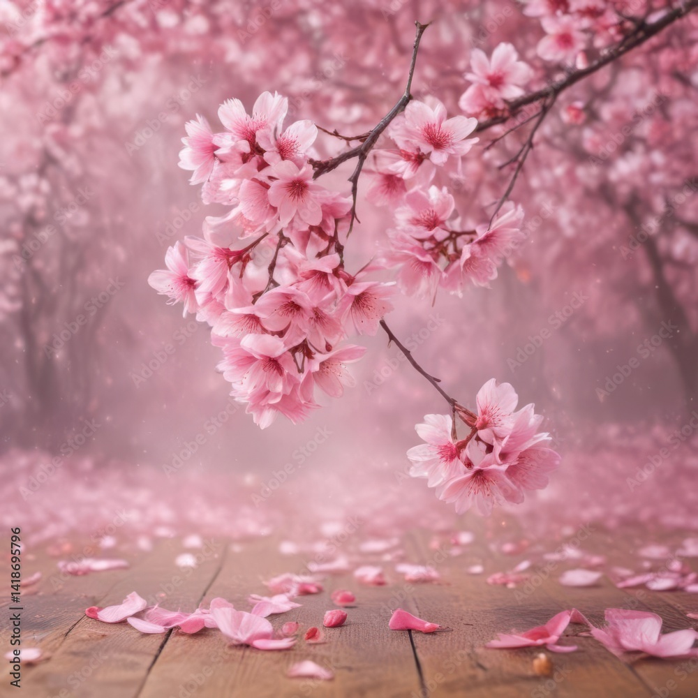 Obraz premium pink cherry blossom, pink cherry blossoms, pink cherry blossom in spring