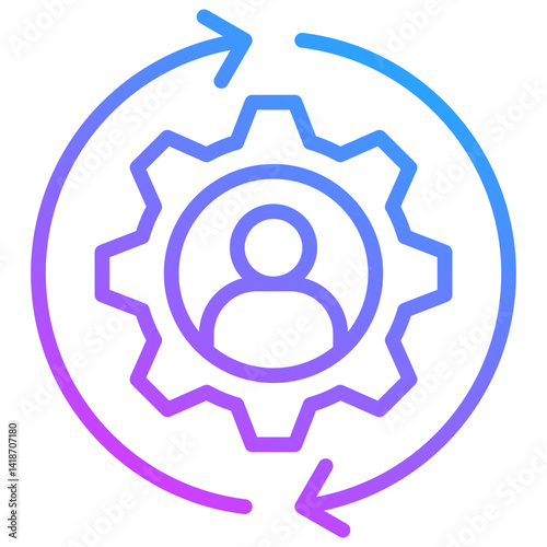 Reskilling Icon