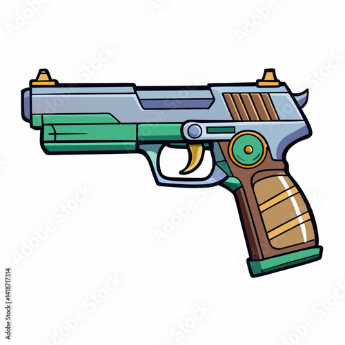 gun and bullets