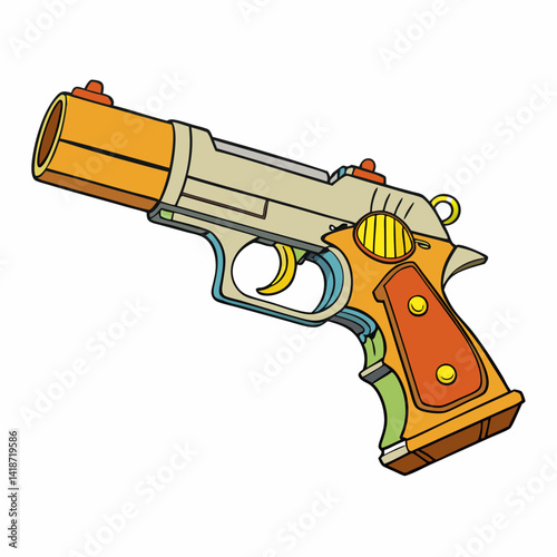 gun and bullets