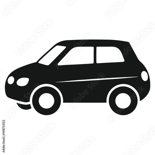 car silhouette vector icon