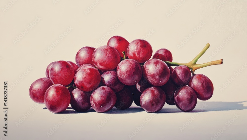 Cluster of Red Grapes Cluster of Red Grapes