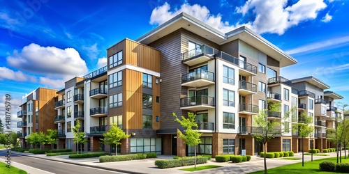 Modern Apartment Complex Multifamily