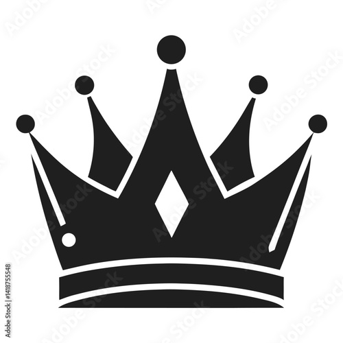 crown royal king queen tiara symbol silhouette icon