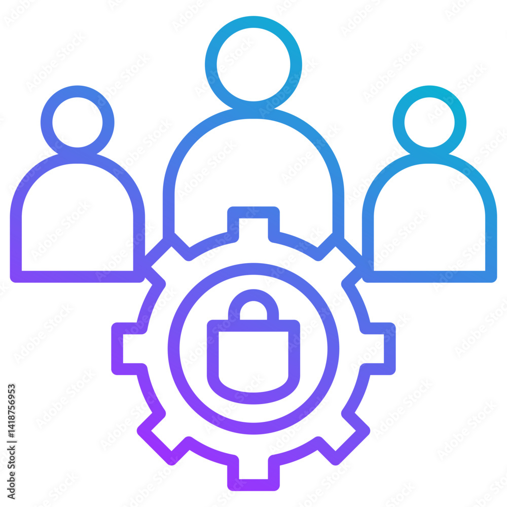 Obraz premium Group Icon