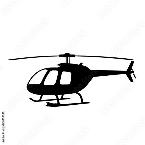 helicopter silhouette
