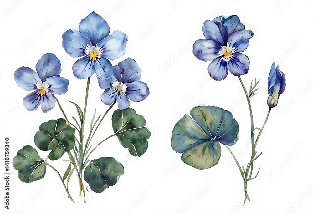 Fototapeta premium flower isolated on white background