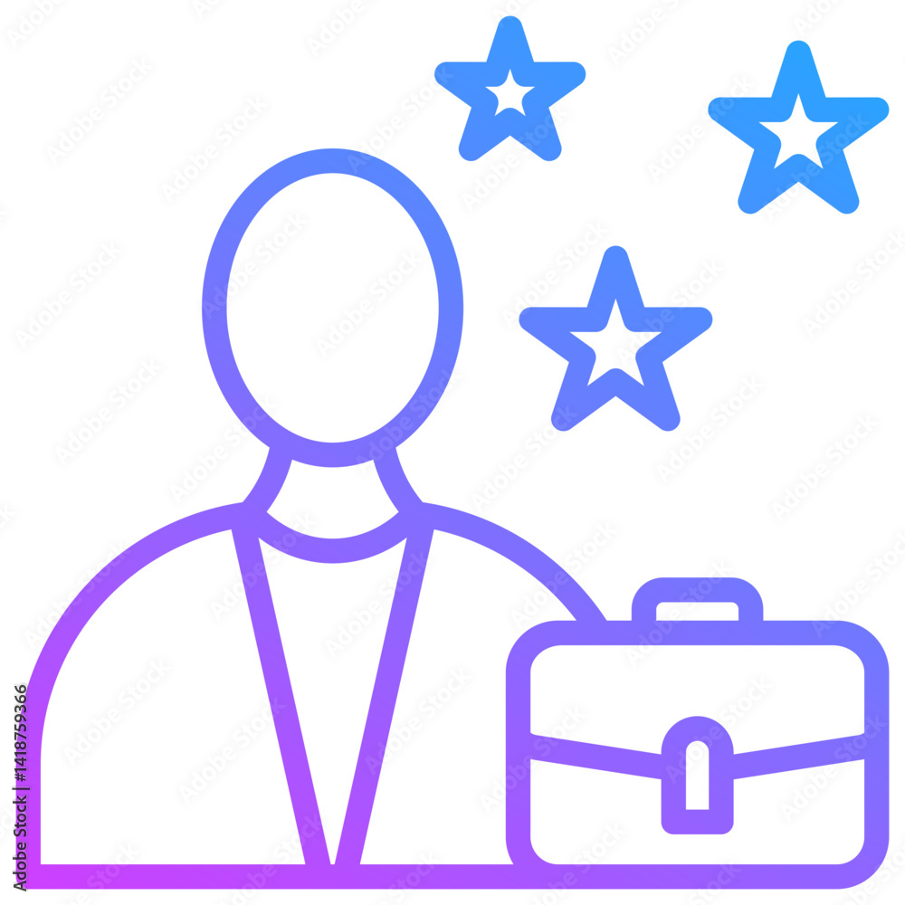 Fototapeta premium Professional Icon