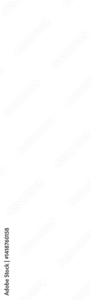 Fototapeta premium 3d render of a falling dollar sign with alpha channel