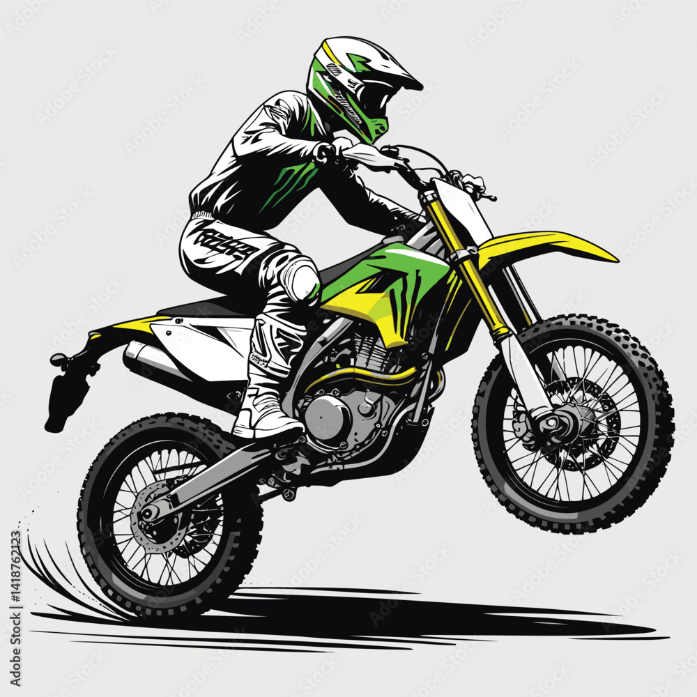 unique and cool motorcross vector unique and cool motorcross vector