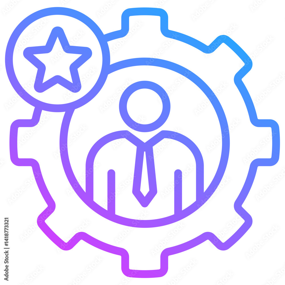 Employee Skills Icon Employee Skills Icon