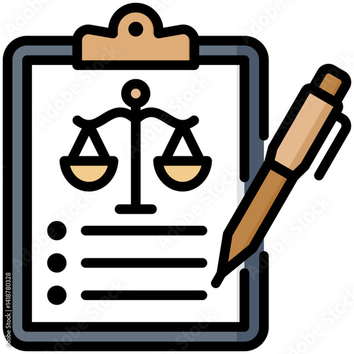 Legal Document Icon