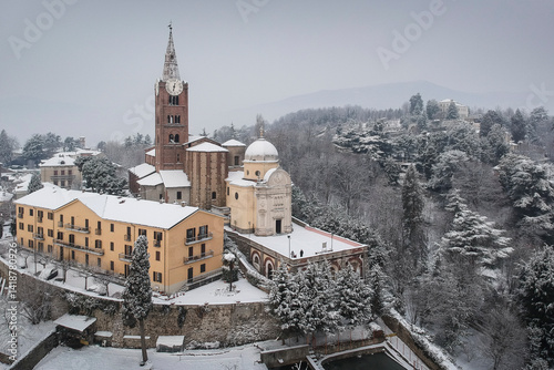 The city of Pinerolo, Turin, Italy