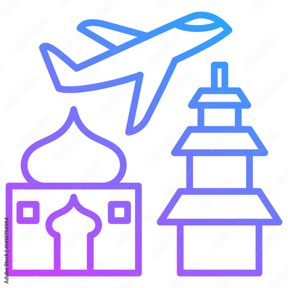Cultural Tour Icon Cultural Tour Icon