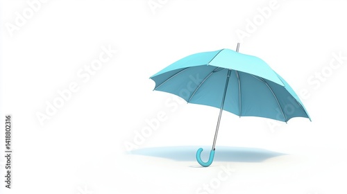 Wallpaper Mural PNG umbrella illustration with subtle shadows on a white background, perfect for digital design mockups Torontodigital.ca
