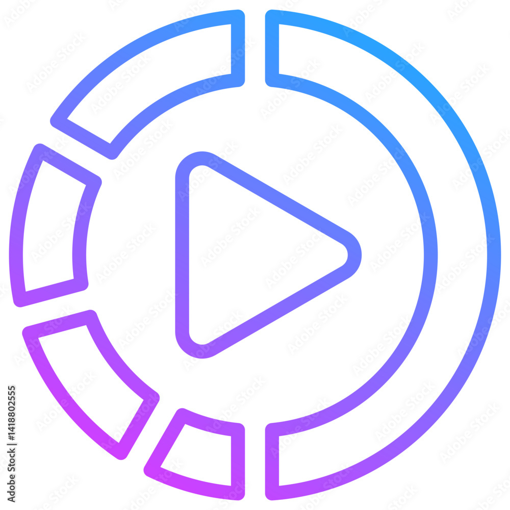 Obraz premium Slow Motion Icon