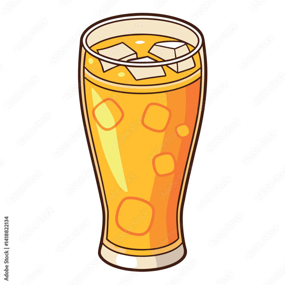 Mango-splash-cooler-drink-a-detailed-realistic-col Mango-splash-cooler-drink-a-detailed-realistic-col