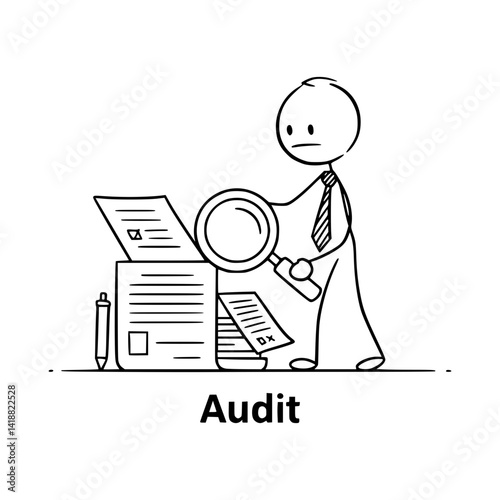 Sticky man auditing