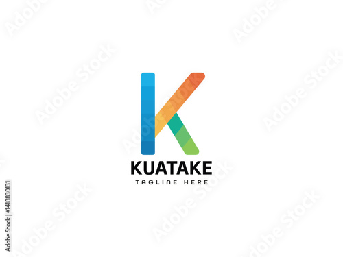 Business modern letter logo template 