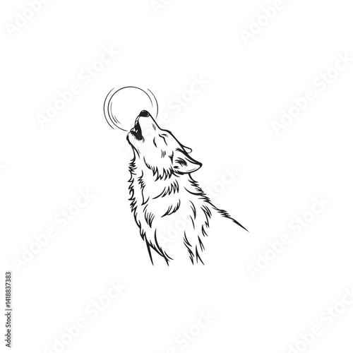 wolf vector